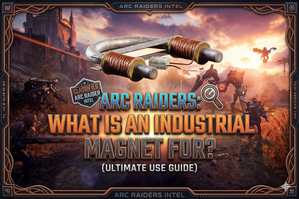 what is industrial magnet used for in arc raiders