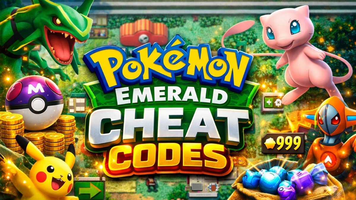 Pokemon Emerald cheat Codes