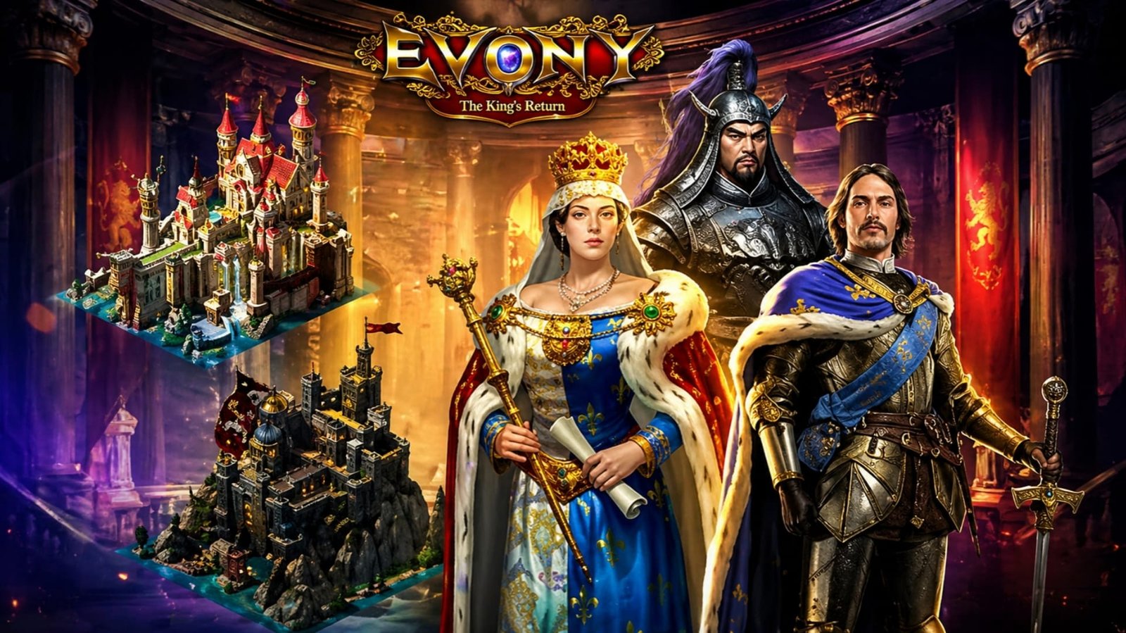 Evony The King’s Return walkthrough Jadwiga guide featuring ultimate defense build and city protection strategy