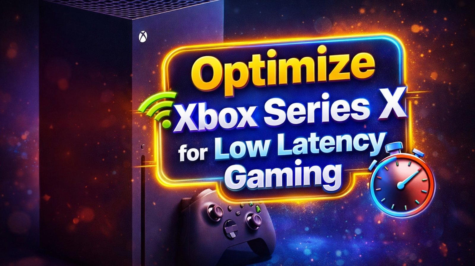 How to optimize xbox series x for low latency gaming with pro setup showing Xbox Series X and Series S for lag-free performance