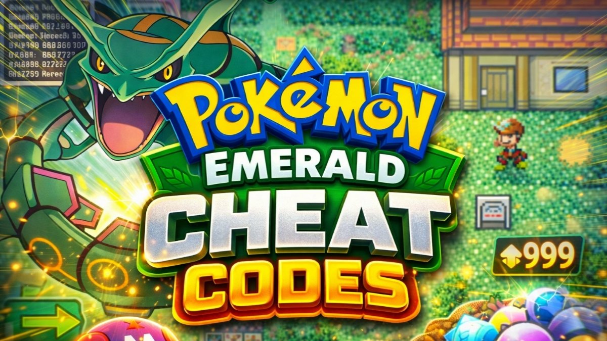 Pokemon Emerald Cheat Codes 2026