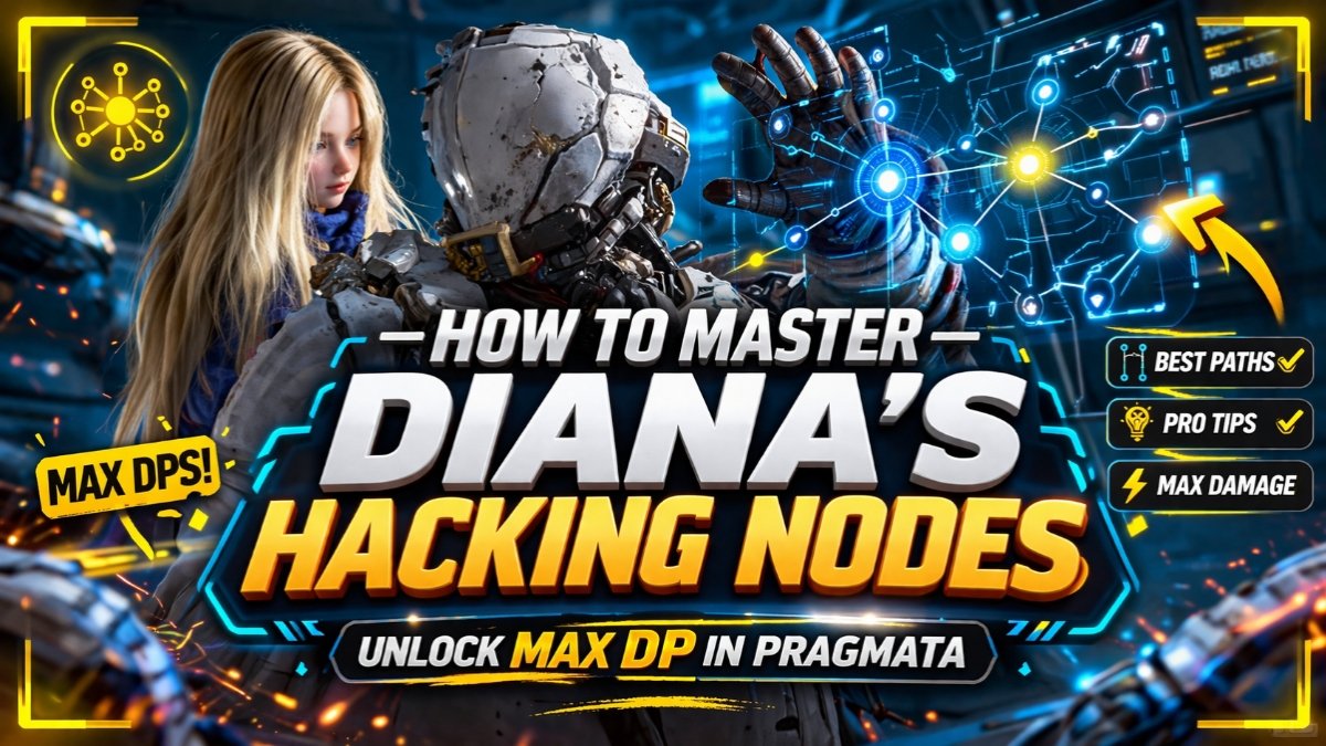 How to Master Diana’s Hacking Nodes for Maximum DP in Pragmata with high DPS strategies and hacking grid optimization